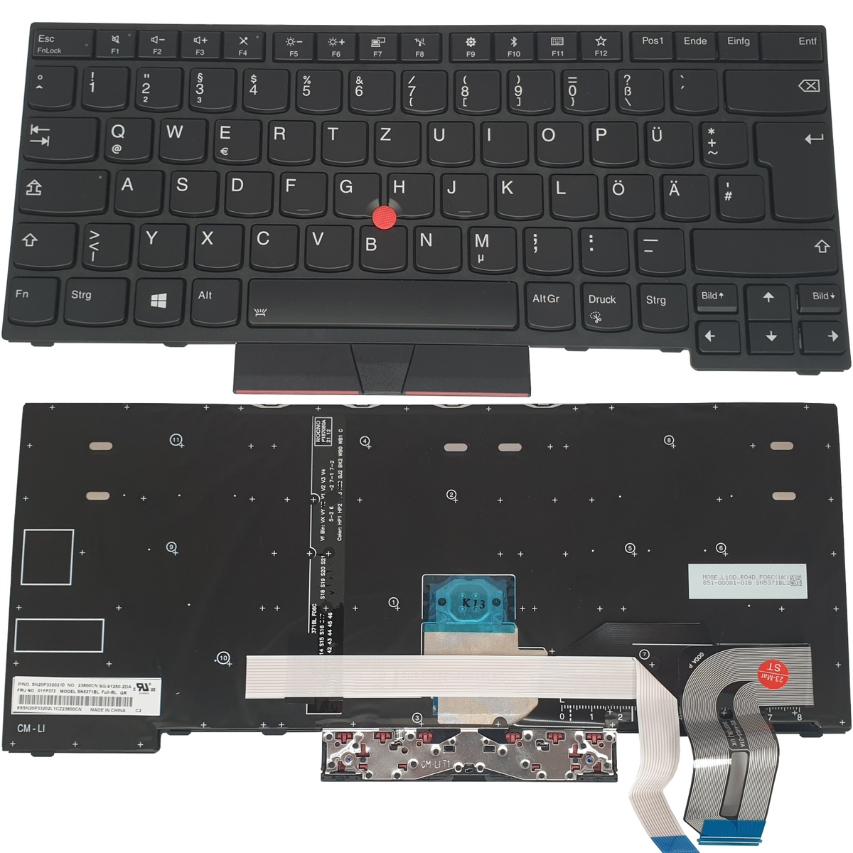 Bàn Phím Lenovo Thinkpad T480S, E480, L480, E490, E495, L490 - Foto 4