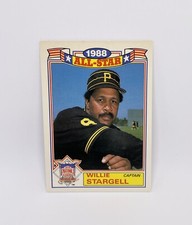 1989 Topps Baseball 1988 All Star Commemorative # 22 Willie Stargell - HOF