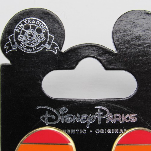 Disney Parks Pin, Rainbow Ears 2008, Trading, Gold Tone, Oringal Hang Card - Picture 5 of 12
