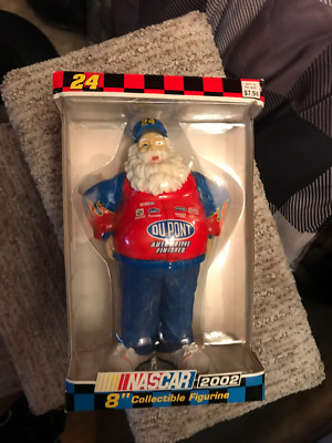 Jeff Gordon# 24  NASCAR ... Trevco 8'' Santa Figurine  2002 