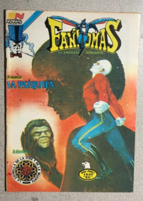FANTOMAS (1982) Mexican digest sized color comic book in Spanish FINE--