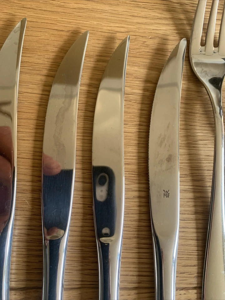 WMF Cromargan Cubertería de Bistec 6 Personas 12 Piezas Apto Para Varios Modelos - Imagen 4 de 4