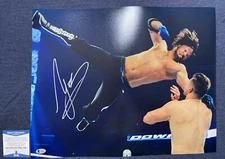 AJ STYLES Autographed Autograph Auto Signed 16x20 Photo WWE BECKETT COA