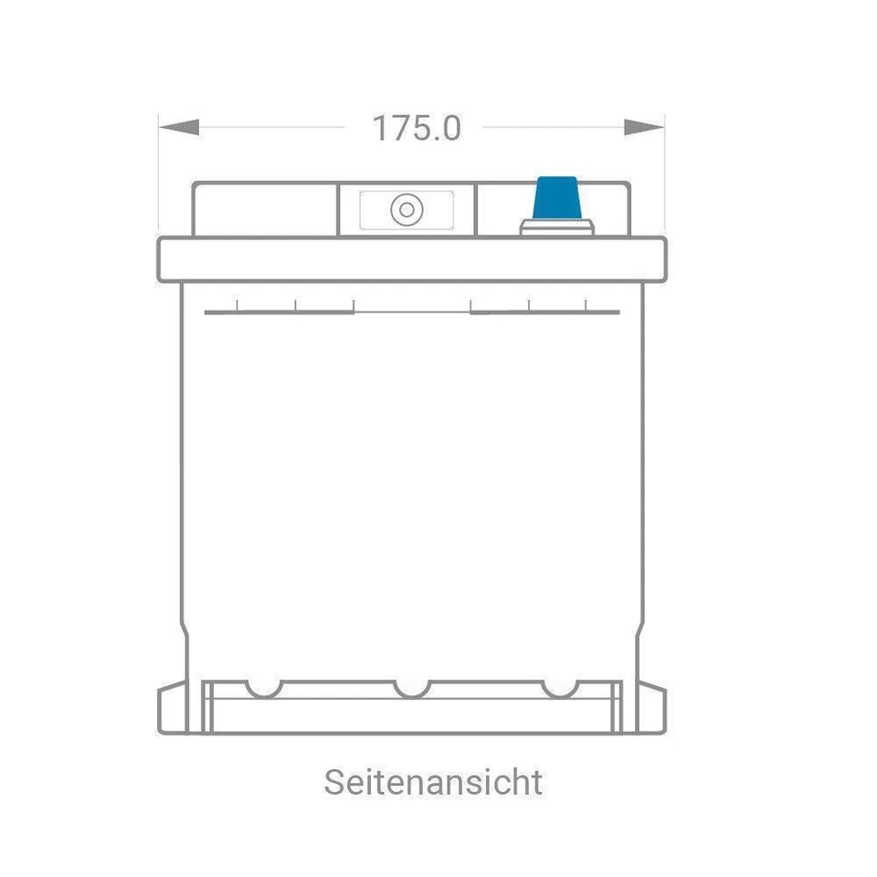 Exide Autobatterie 77AH 12V Premium Carbon Boost EA770 ersetzt 72Ah 74Ah 80Ah - Bild 4 von 4