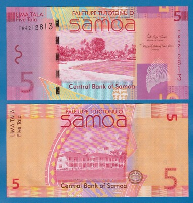 1967 Western Samoa One Tala ND W/o Letter PREFIX Pick-16d GEM UNC PMG 66 EPQ - Foto 6