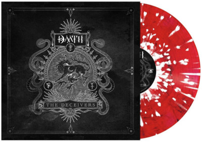 Daath ''The Deceivers'' blood red with black smoke and white splatter vinyl LP