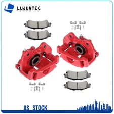 Rear Brake Calipers & Ceramic Pads For 1999-2003 Chevrolet Silverado 1500 Set