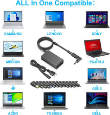 Adattatore Universale Alimentatore Laptop 8 In 1, Punte