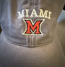 Miami University RedHawks Legacy Baseball Hat Legacy Gray Osfm