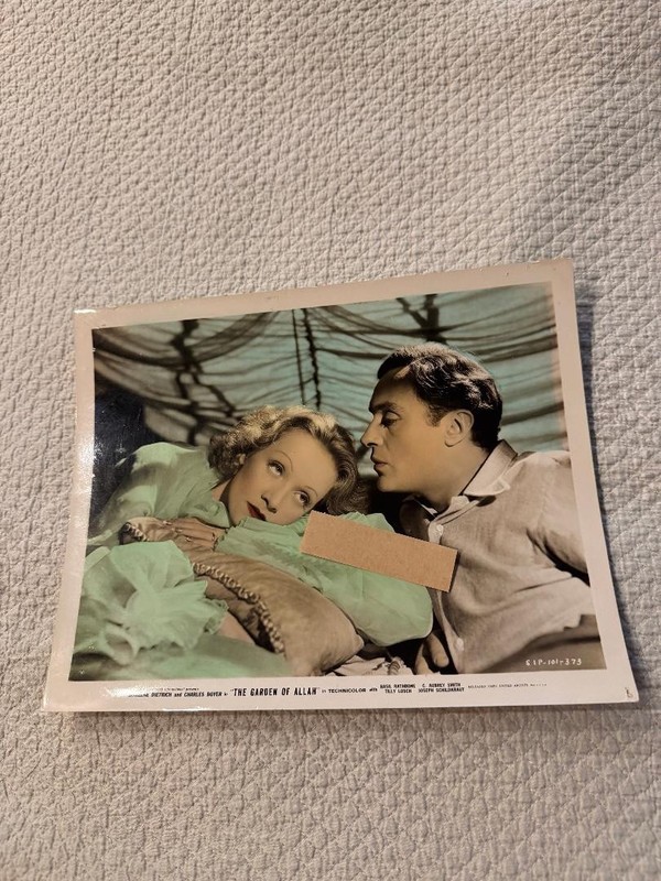 MARLENE DIETRICH,  ORIGINAL 1937 STILL PHOTO,   FILM GARDEN OF ALLAH