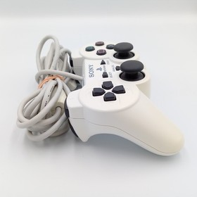 PS2 PlayStation 2 Console Winter White SCPH-50000 Controller 3 Games Japanese