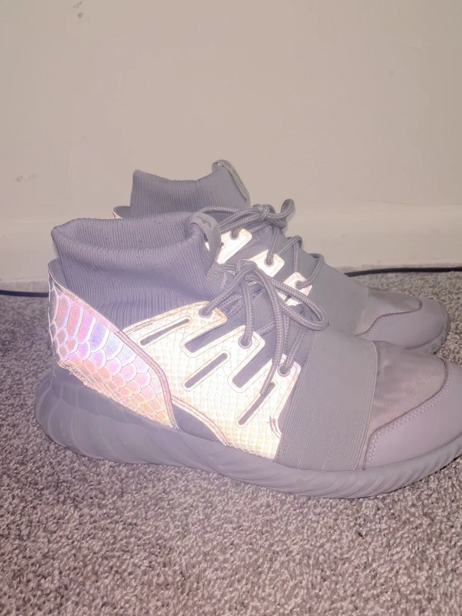 adidas Tubular Doom Sock PK Grey | eBay