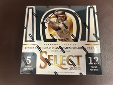 2022 Panini Select MLB Baseball Hobby Box COLLECTOR NEW FACTORY SEALED