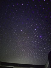 Purple Usb Car Starlight Headliner Kit Led Ambient Roof Galaxy Lights