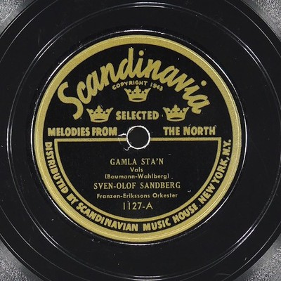 SVEN-OLOF SANDBERG Gamla Sta'N / Den Svenske Flottisten SCANDINAVIA 1127 VG+ 45