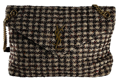 Saint Laurent Loulou Crossbody Bag YSL Puffer Tweed