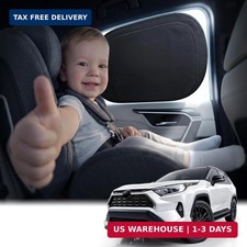 2-Pack Car Window Shade Small Enjoy Sun Protection  Driving Safe  Double-Lay