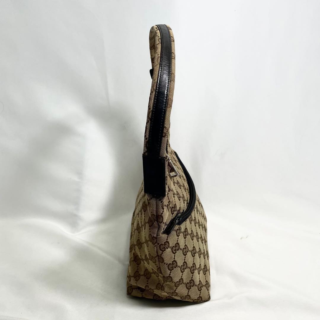 Authentic Gucci GG Pattern One Shoulder Canvas Br… - image 7