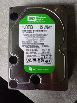1000GB WESTERDIGITAL 3,5ZOLL INTERNE FESTPLATTE WD10EADS