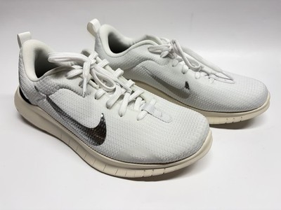 New Nike Women's Flex Experience Run 12 Runner DV0746-101 White/Silver Size 7