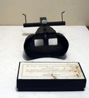 Antique American Optical Stereoscope Phorometer w Dr. Wells' Stereoscopic Charts — photo 1