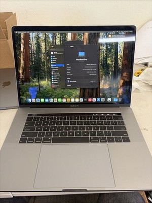 2019 Apple MacBook 15-inch i7/16gb/512GB LOW BATTERY CYCLE