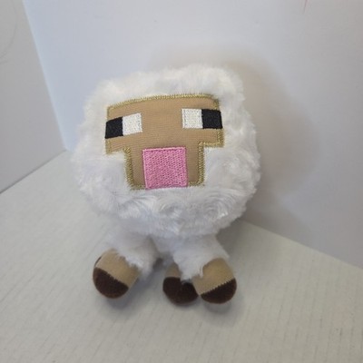 Mojang Minecraft 2014 6  Plush White Sheep Lamb Stuffed Soft Animal Toy J4