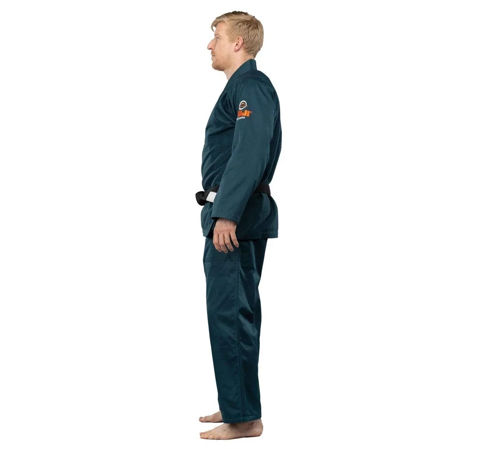 New Fuji Sports All Around Mens Brazilian Jiu Jitsu Gi Jiu-Jitsu BJJ - Navy Blue - Image 2 of 4