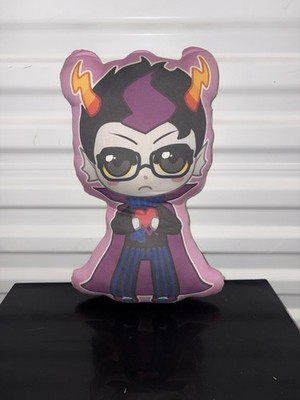 Custom Pillow Plush Holding    Eridan Ampora Of Homestuck Webcomic Anime Chibi