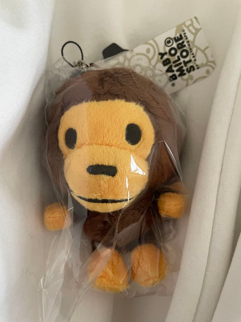 BAPE Baby Milo Plush Doll Keychain Mascot A Bathing Ape Japan