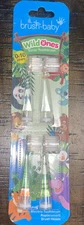 Brush-Baby Wild Ones Sonic Toothbrush Replacement Heads 4 Pack 0-10 Years
