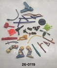 TMNT Lot Teenage Mutant Ninja Turtles Accessories Weapons Parts Vintage