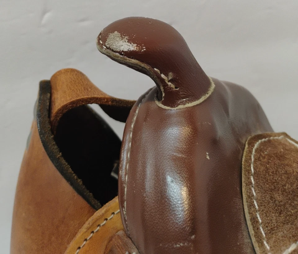 Bolso de Hombro Bolso de Cuero Hecho a Mano Vintage Hecho en México Foto 3 de 4