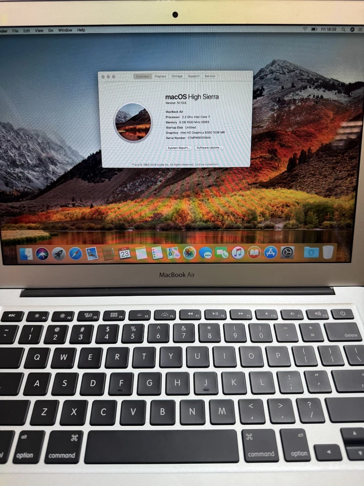 Apple MacBook Air 13" 2015 · i7 · 8GB · 500GB, photo 2 of 4