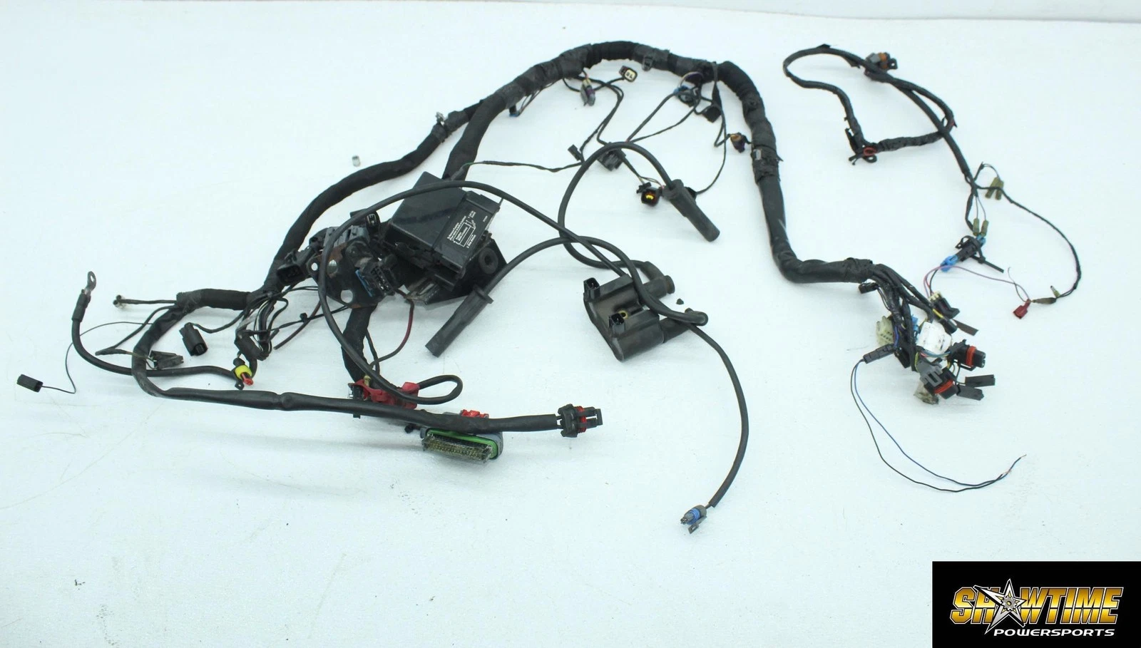 06-12 VICTORY KINGPIN MAIN ENGINE WIRING HARNESS MOTOR WIRE LOOM IGNITION COILS