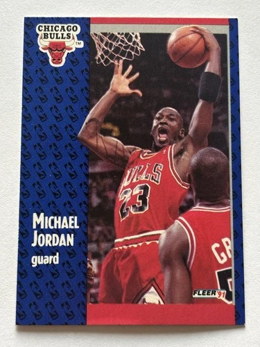 1991-92 Fleer Michael Jordan #29 Base Chicago Bulls