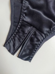 Agent Provocateur Robyn Ouvert Brief Black size 2 Small NWT