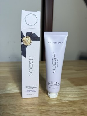 VOESH Vegan Body & Hand Creme, Lavender Land, 3oz~~ NEW IN BOX