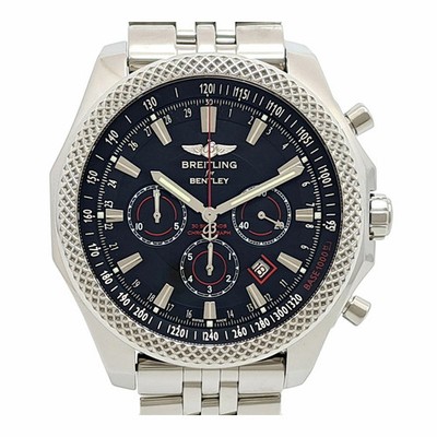 BREITLING Bentley Barnato A25368 schwarz Gehäusegröße 50 mm gebrauchte Herren...