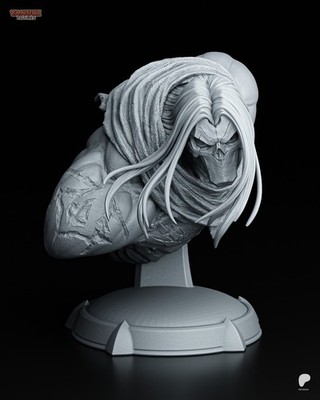 Figur Büste Tod | Darksiders II - UNBEMALT - Ask for Painted