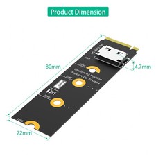 M.2 nvme key M to SFF-8611/8612 Adapter NVMe PCI-e 4.0 x4 to OcuLink SFF-8612