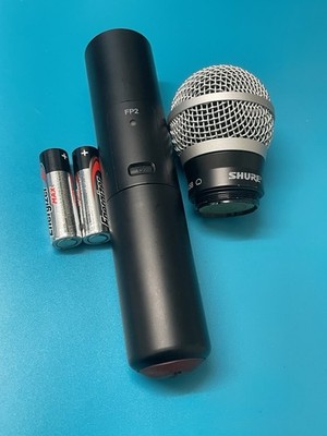 Shure FP2 Q24 Wireless Handheld Transmitter PG58  736-754MHz W/BATTERIES.