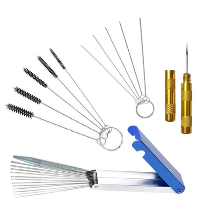 #ad Carburetor Cleaning Kit Carbon Dirt Jet Remove Torch Tip Cleaner Set... $7.55