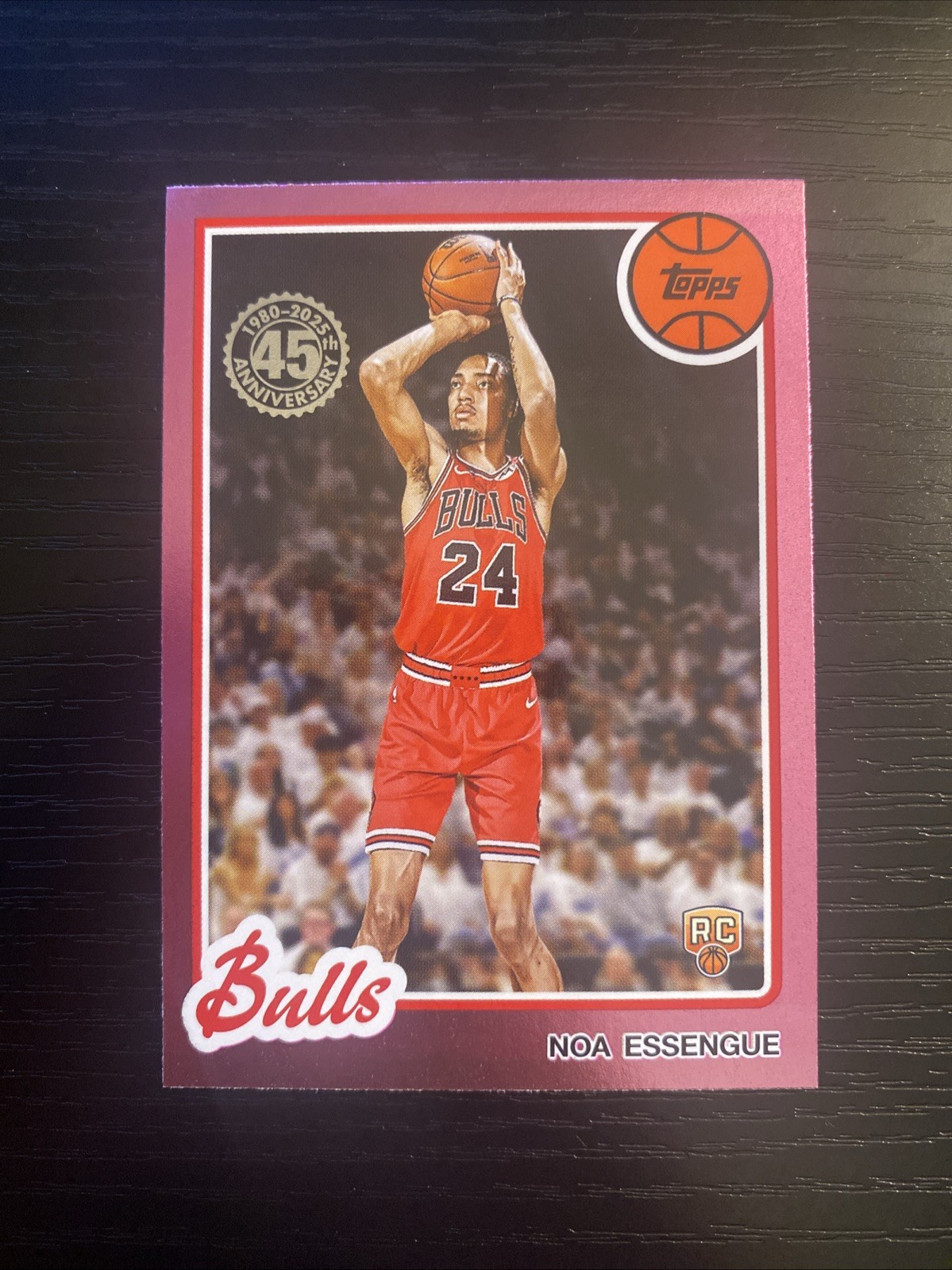 2025-26 Topps - 1980-81 Topps Basketball Noa Essengue #80BK-59 (RC) Pink Foil