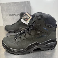 LOWA Men’s Sz 10 Renegade Evo GTX Mid Hiking Boots NIB Dark Gray 311916-9780