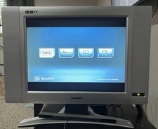 RETRO GAMING TV Magnavox 15" 720p HDTV LCD W/Remote Power Model 15MF605T/17