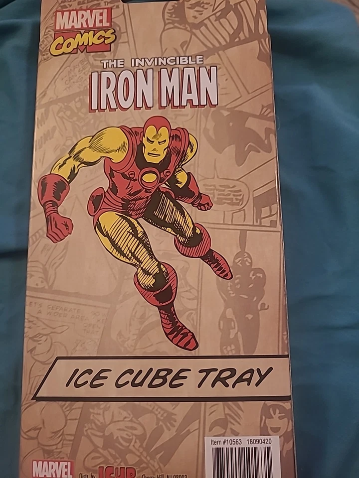 Marvel Comics Heroes Silicone Ice Cube Tray Mold - Iron Man - Image 2 of 2