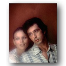 Al Pacino Marthe Keller Photo 8x10 Bobby Deerfield Film Set Sydney Pollack 1977