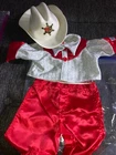 Vintage Cabbage Patch Kids/doll Clothes - 5 pc Cowboy Outfit (67)