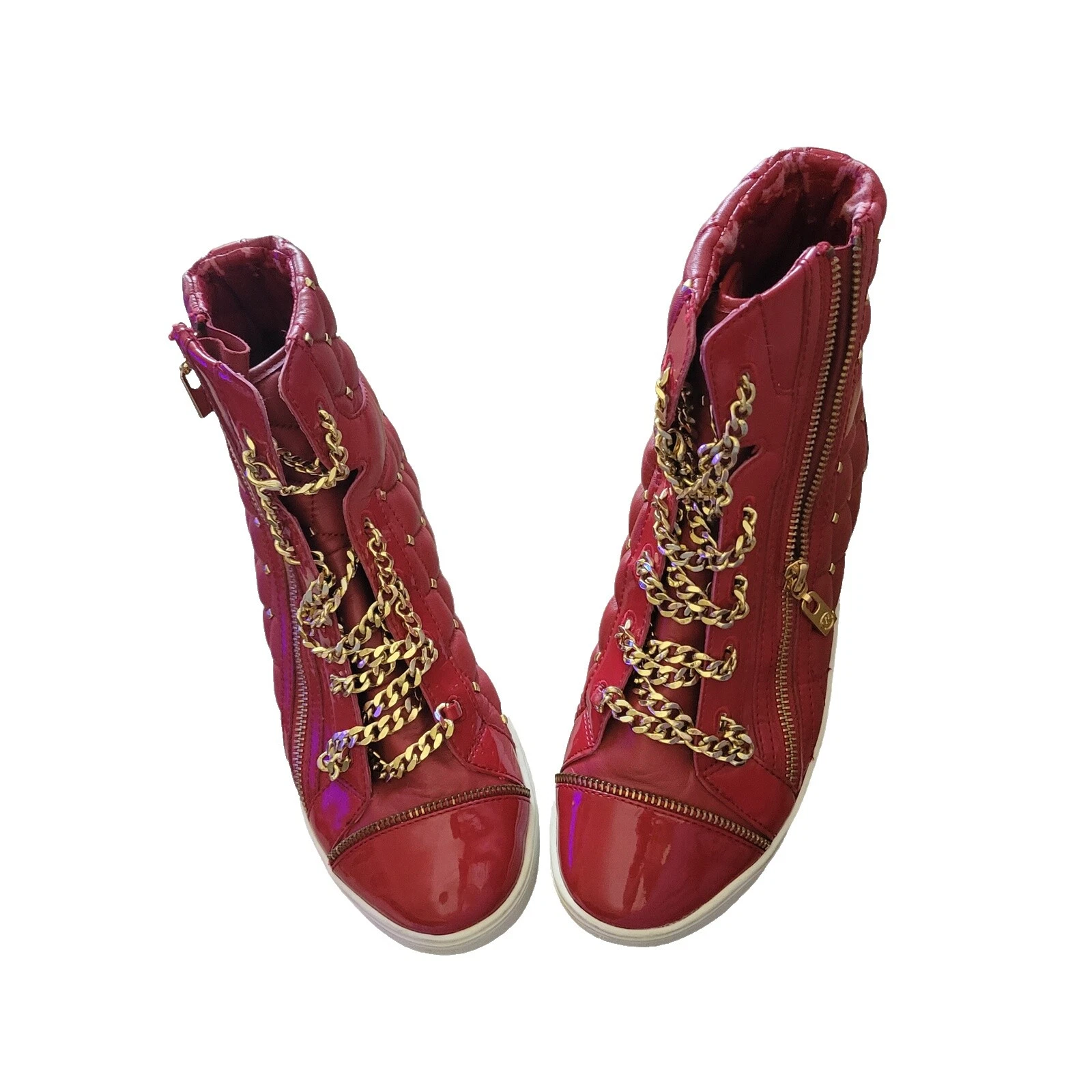 Michael Kors Patent Leather Athletic Shoes for Women